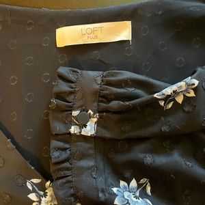 LOFT long sleeve blouse